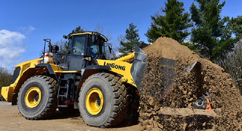 Máy Xúc Lật Liugong CLG877H – Gầu 5.8m³ Bản Cao Cấp, Sức Nâng 7 Tấn